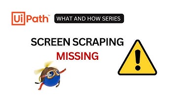 [ SOLUTION ] UiPath Screen Scraping is missing in UiPath latest version | Output Methods Not Found