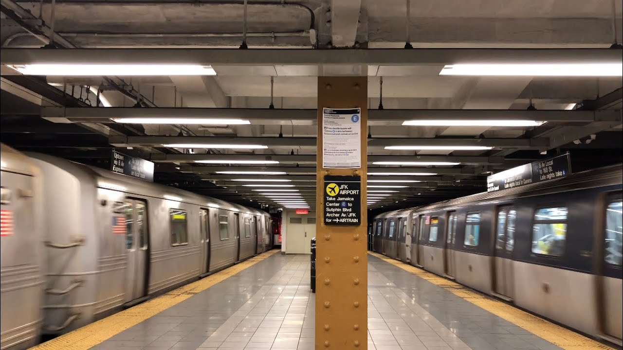 NYC Subway A, C, E Trains 14th Street/8th Ave YouTube