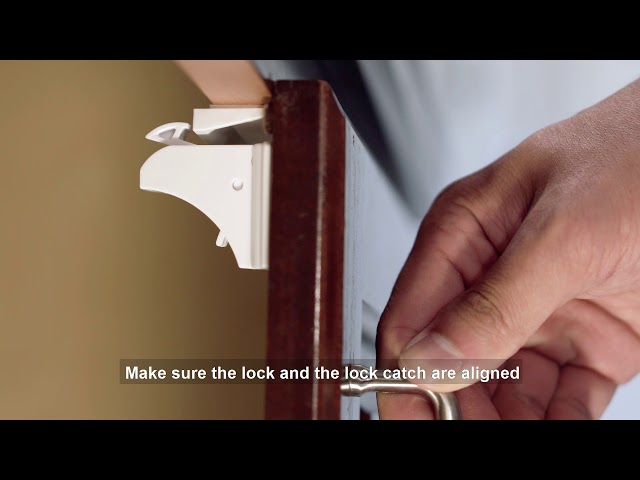 How to Install Magnetic Cabinet Locks