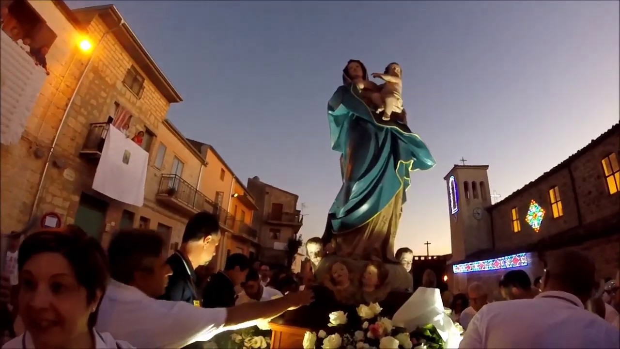 16 Agosto 2019 Madonna Dell'olio a Blufi