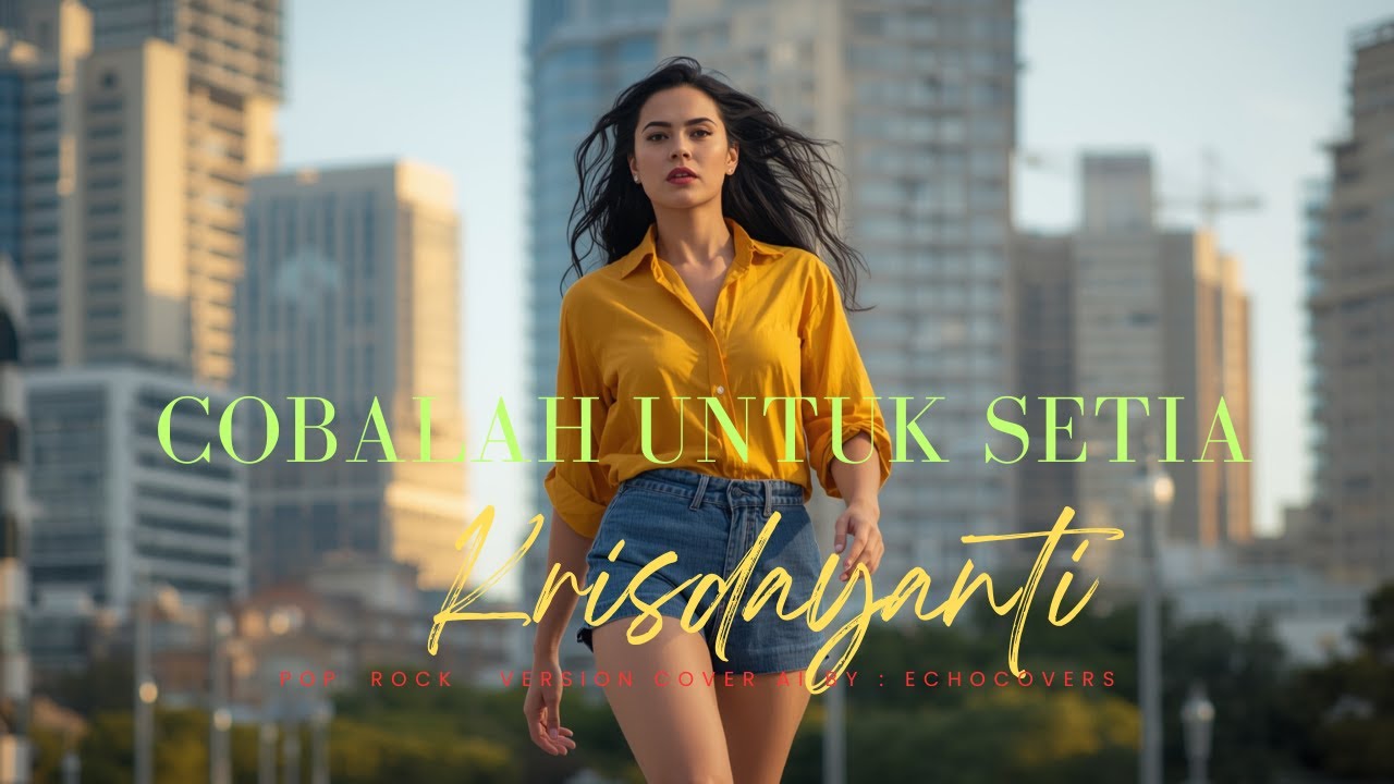Cobalah Untuk Setia - Krisdayanti,  POP  Rock   Version  Cover AI by : EchoCovers