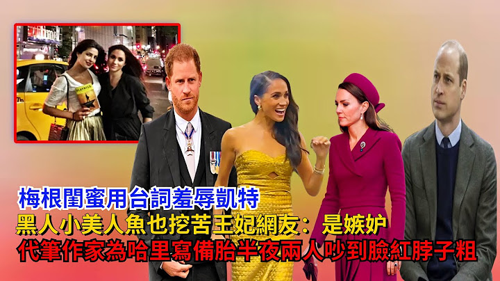 梅根閨蜜用台詞羞辱凱特，黑人小美人魚也挖苦王妃，為哈里寫備胎代筆作家：半夜兩人吵到臉紅脖子粗#梅根#哈里王子#威廉王子#凱特#查爾斯#卡米拉#夏洛特公主#喬治王子#路易斯王子#戴安娜#英女王#安德魯 - 天天要聞