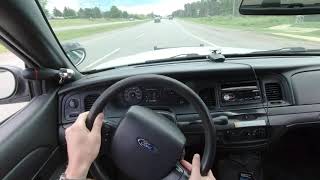 Tuned P71 Crown Vic 0-60