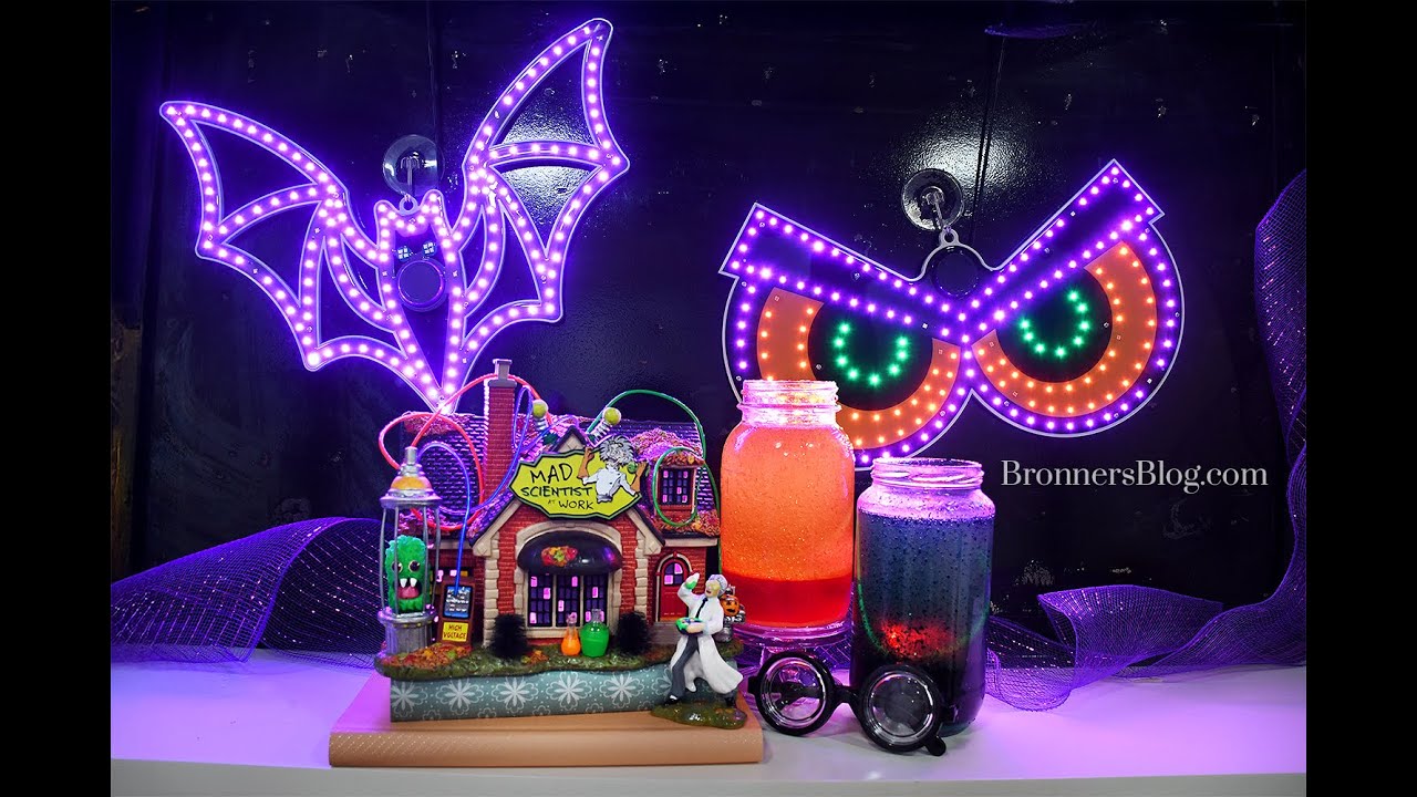 Mad Scientist Halloween Decor –