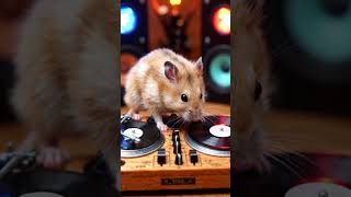 A Hamster make a record #rap #cat #humor #trending #viralvideo #funnycute #antics #funpage #aww #fun