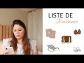 NOTRE LISTE DE NAISSANCE | Nobodinoz, Vertbaudet, Smallable, Maison Du Monde, ...