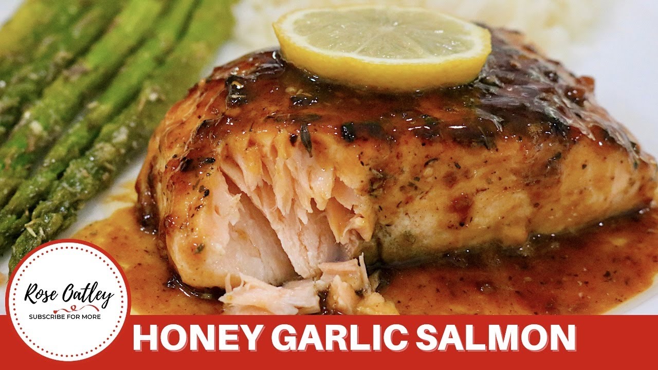 Honey Garlic Salmon Recipe - YouTube