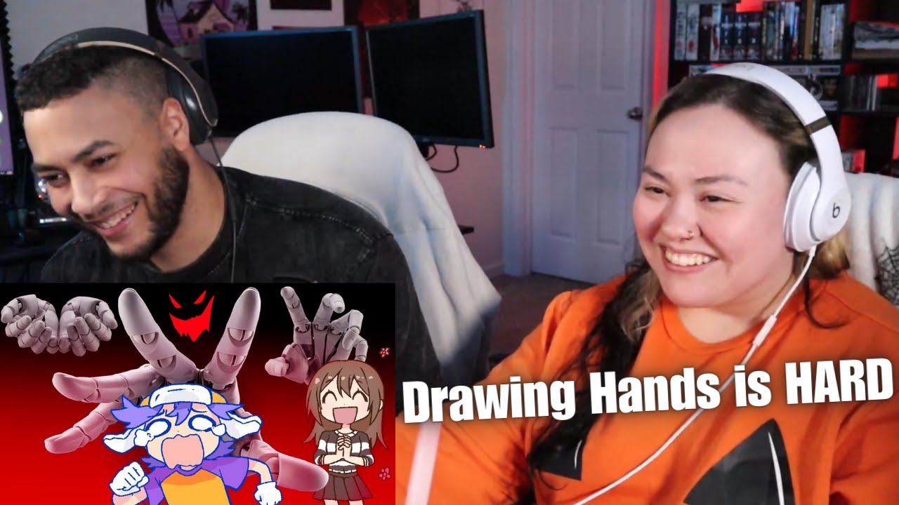 Trying to Draw HANDS! | Spilled Ink Reaction!!