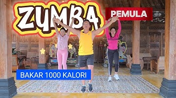 ZUMBA PEMULA BAKAR 1000 KALORI 