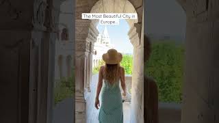 Is Budapest the most beautiful city in Europe!? 😍 #shorts #travelshorts #budapest #travel
