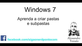 como criar pasta no Notebook Tutoriais legais