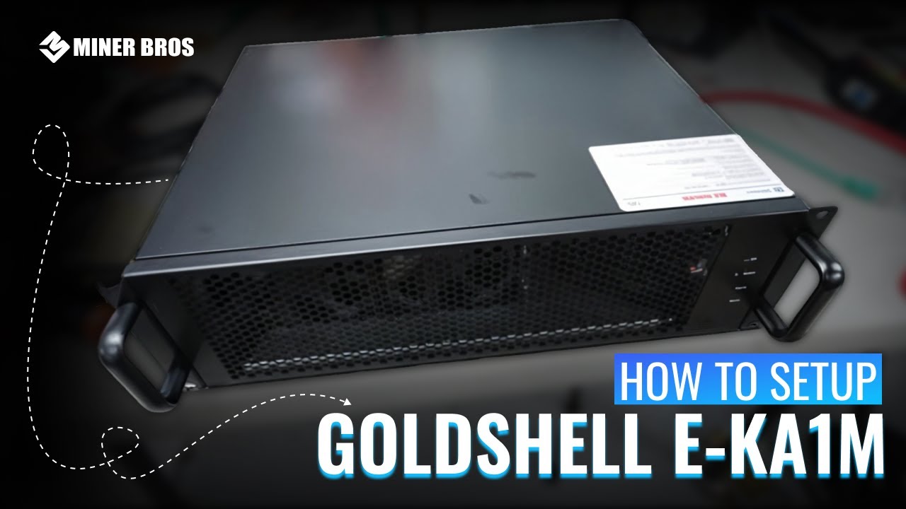 Goldshell E-KA1M Kaspa Miner - CryptoMinerBros