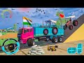 🔴Drive JCB and Uploading 🪨🏗Stone From Dumper🌋 Truck in Game #truck #jcb #tractor #dumper #games