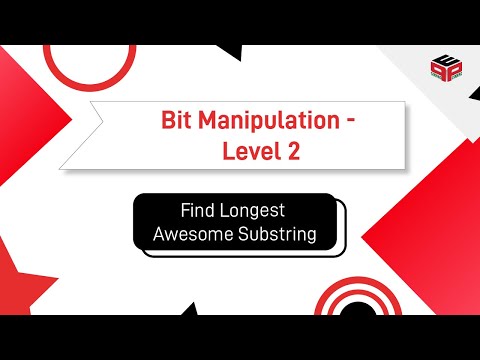 Find Longest Awesome Substring | Leetcode 1542 - YouTube