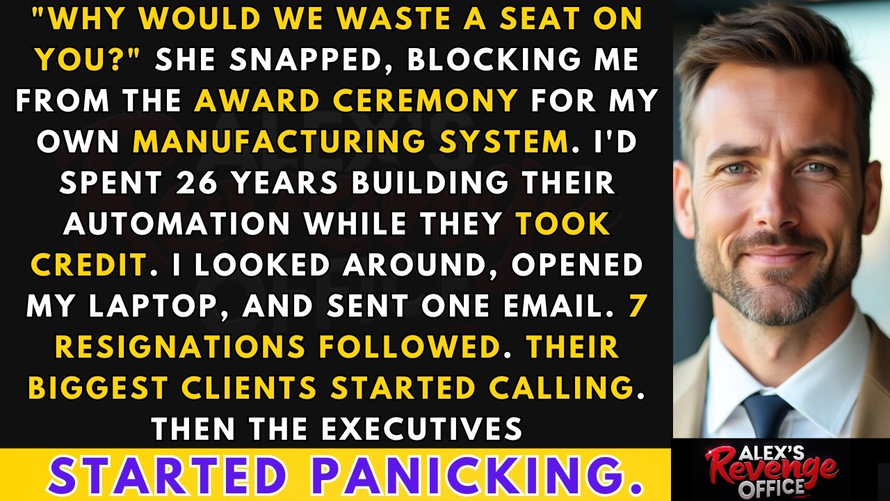 They Banned Me From My Own Award Ceremony. One Email Ended Their Careers. | Office Revenge