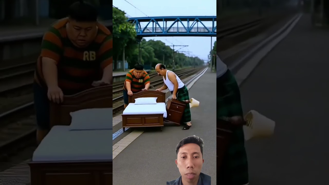 due to missing the sleeper train at the station below the mattress??