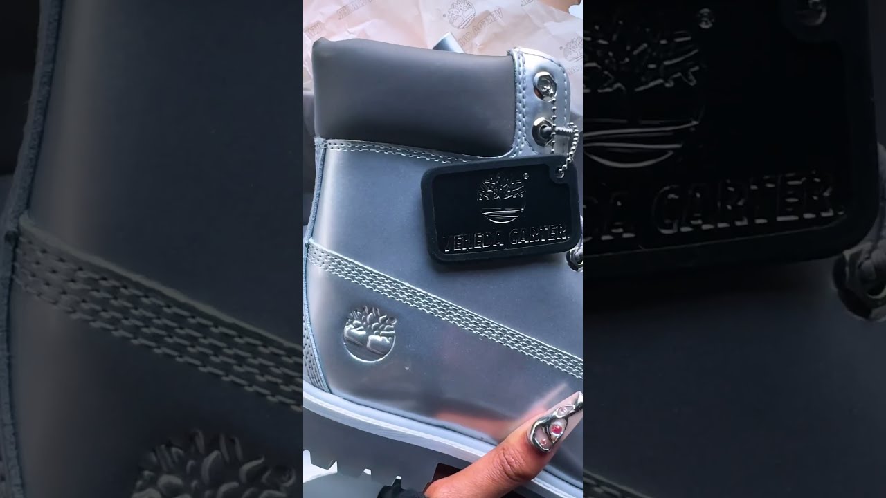 Unboxing The Sleek Silver Timberland Collab With Veneda Carter 