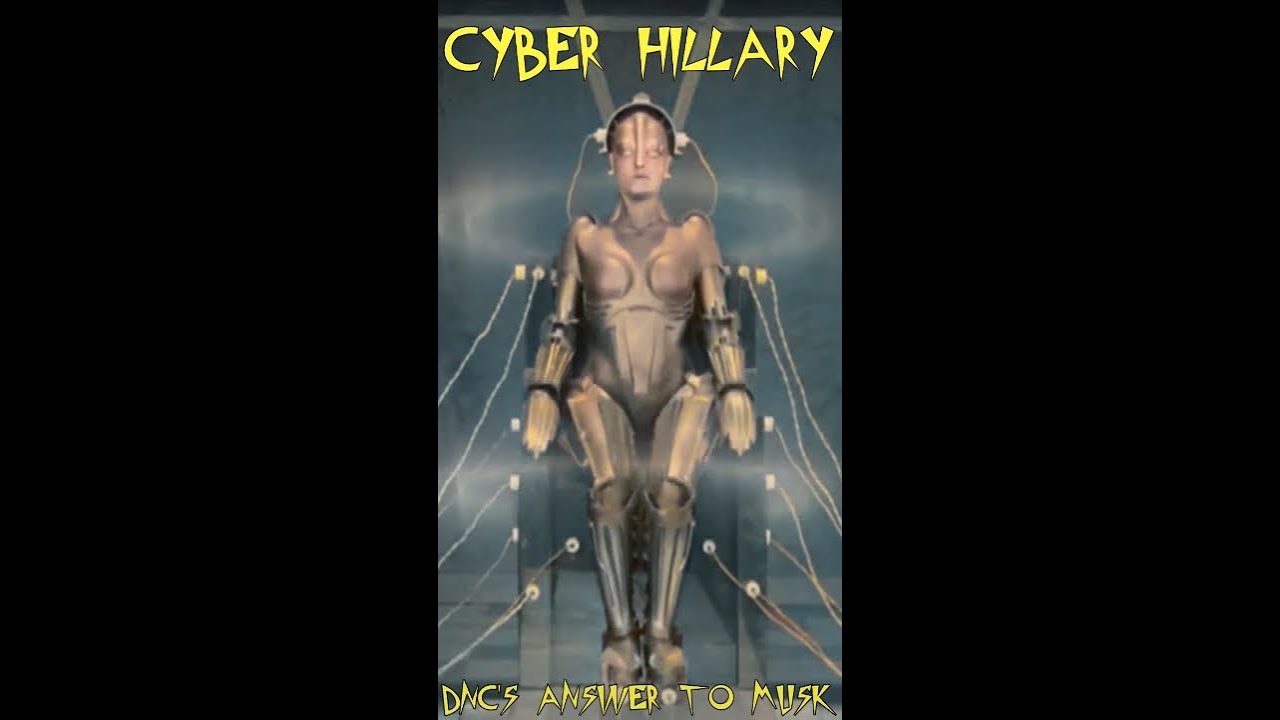Cyber Hillary DNC Answer To Elon Musk's Optimus 