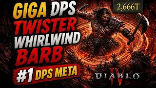 QUADTRILLIONS of DMG - #1 META Build Twister Whirlwind Barb is INSANE