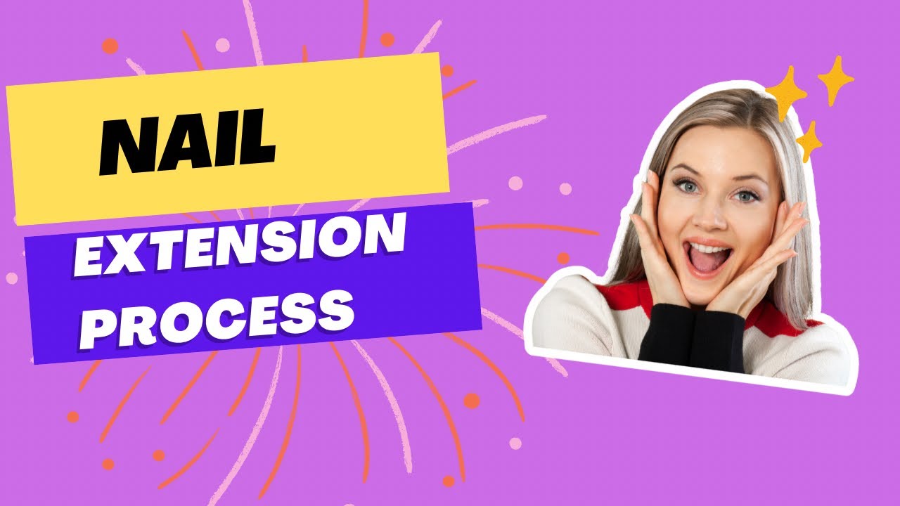 Nail Extension Step By Step DIY Nail art For Beginners YouTube