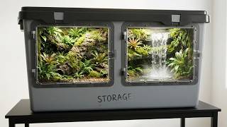 I Turned a Plastic Storage Bin into a Jungle Oasis