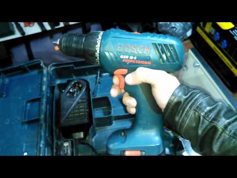 Аккумуляторная дрель-шуруповерт Bosch GSR 12-2 Professional. Обзор инструмента