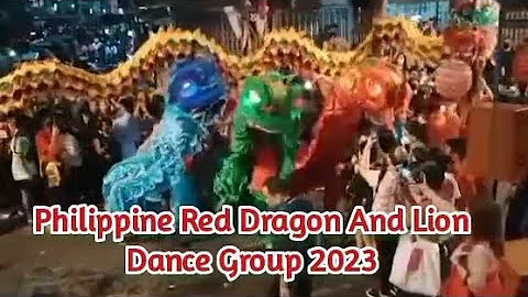 Philippine Red Dragon and Lion Dance Group 2023