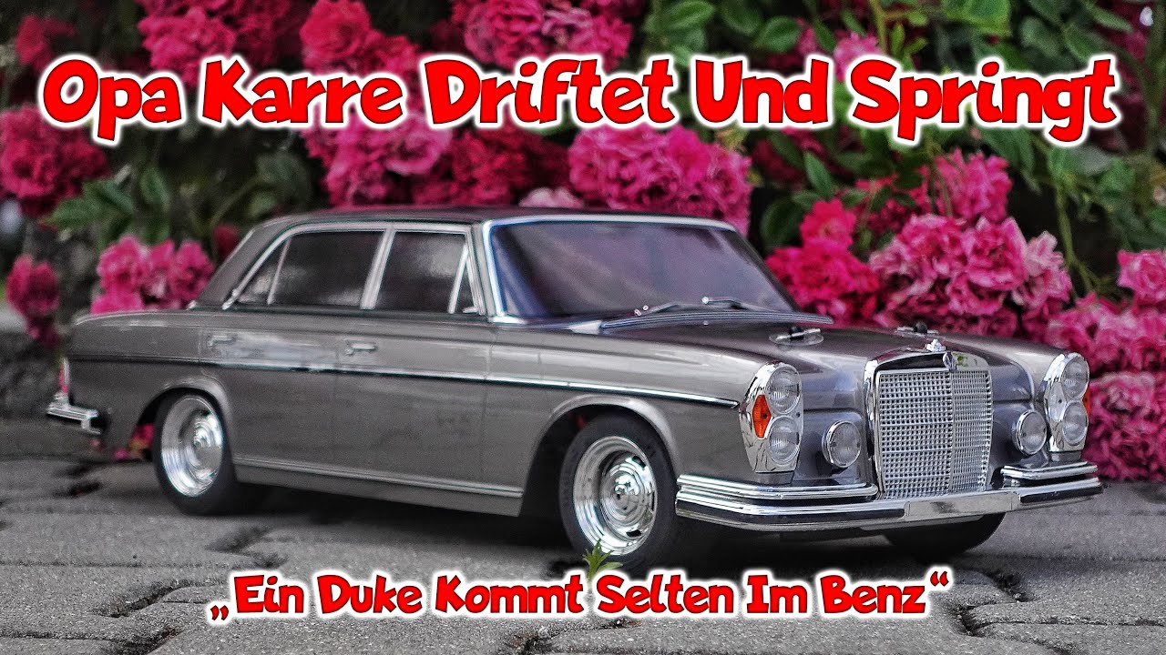 Kyosho Fazer MK2 Mercedes Benz 300 SEL 1971 kann Driften und Springen