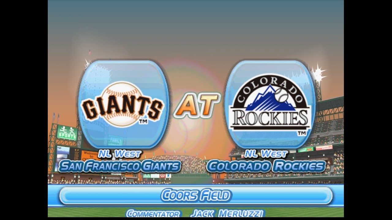 46 Mlb Giants Season Game 46 - MLB Power Pros 2008 (Updated Rosters) - YouTube