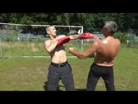 Встречный прямой удар