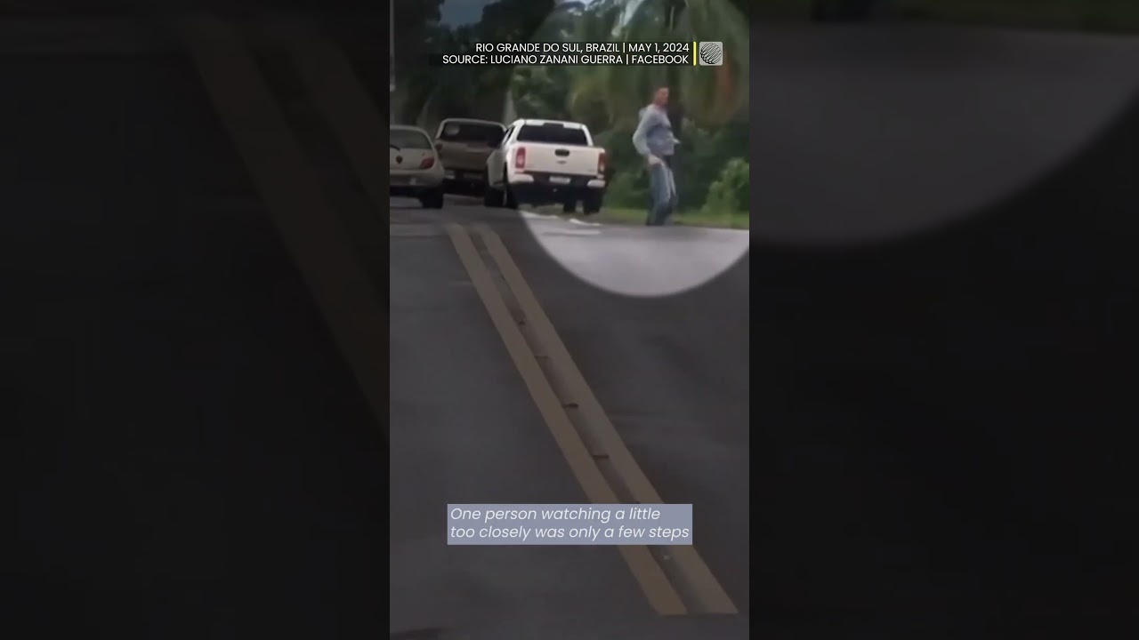 Bridge collapses in Brazil amidst flood and heavy rain | 