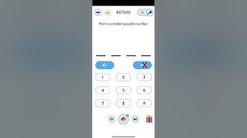 detective IQ level 80 | detective IQ level 80 form a smallest possible number solution