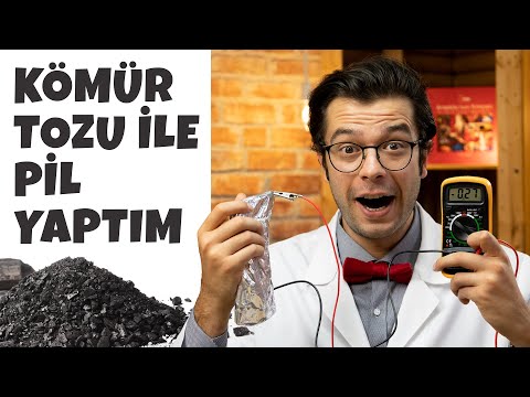 Kömür Tozu ile Pil Yaptım