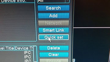 Adding IP Cameras Xmeye