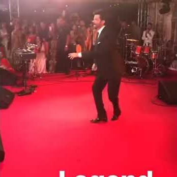 Anil Kapoor Dance With On Dhol || Song On Film Ram Lakhan || Sonam Kapoor Wedding