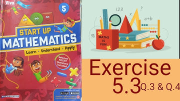 Fractions division | Class-5th | Viva Start up Mathematics | Exe 5.3