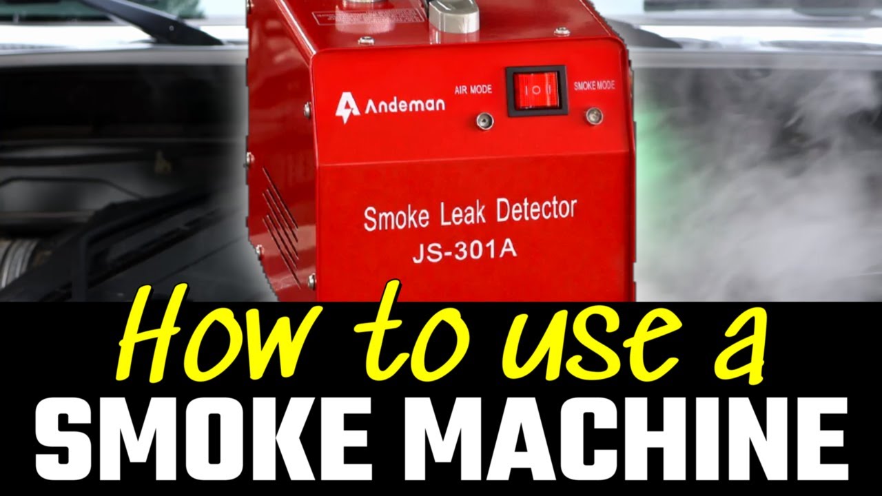 Найдите утечки вакуума за считанные минуты с помощью дымовой машины!»