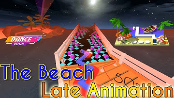 Dancing Line - The Beach (Dance Remix): Late Animation Glitch