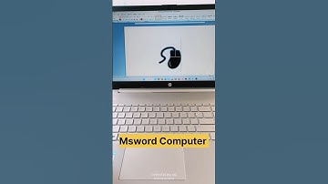 Computer Mouse Short cut key in Msword #shorts #tranding #computer