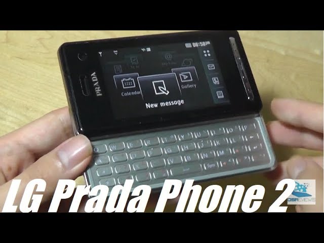 Retro Review: LG Prada II (KF900) - Luxury Fashion Phone?! - YouTube