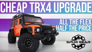 Traxxas TRX4 Cheap Flex Upgrade