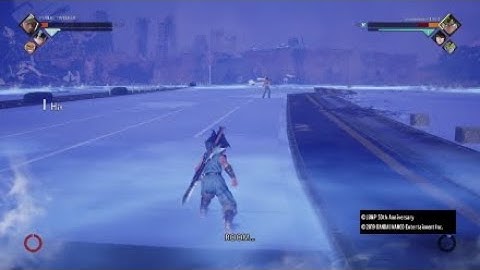 jump force - playing with a random  team quick matches