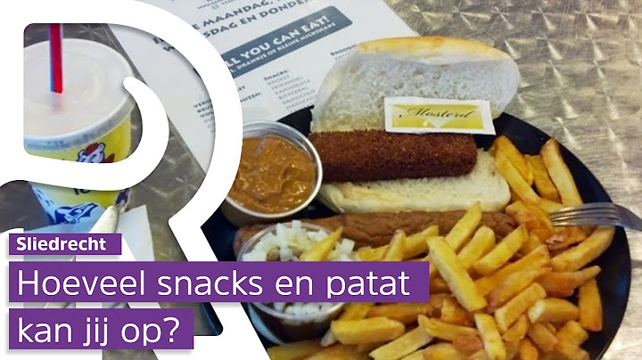 Sliedrechtse cafetaria introduceert ‘all you can eat’