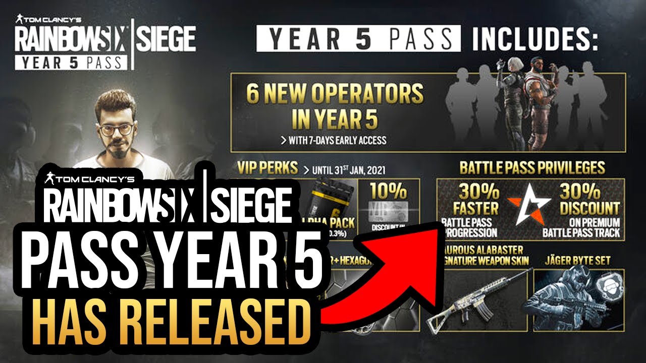 Rainbow Six Siege YEAR 5 Season Pass HAS RELEASED! Full Breakdown YouTube
