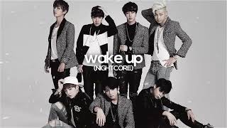 wake up - bts (sped up/nightcore)