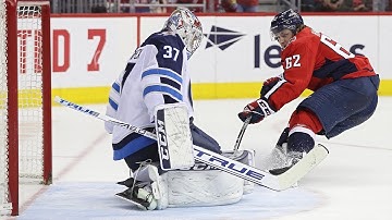 Carl Hagelin exits the penalty box to finish Nic Dowd