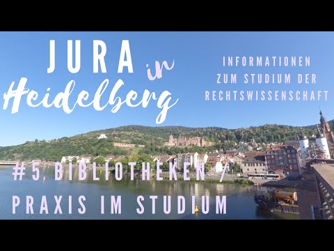 Jura in Heidelberg #5 Bibliotheken / Praxis im Studium (360 Grad-Video, 5k)