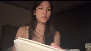 ASMR asking you really personal questions | lofi tapping, whispering, writing ✍️