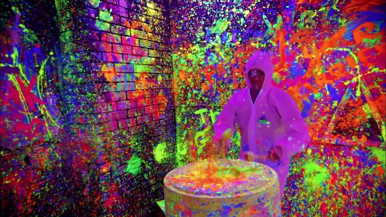 Primal Pigment Pittsburgh's First Splatter Paint Room! YouTube