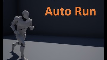 How To Set Up An Auto Run Mechanic In Unreal Engine 4 And 5 (Tutorial)